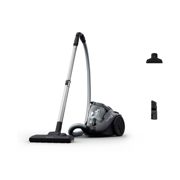 Rowenta 2 ASPIRATEUR ROWENTA COMPACT RO3726EA POWER CYCLONIC 750W NOIR