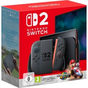 Nintendo Switch 2 7,9" FullHD HDR 120 Hz 256 Go + Mario Kart World